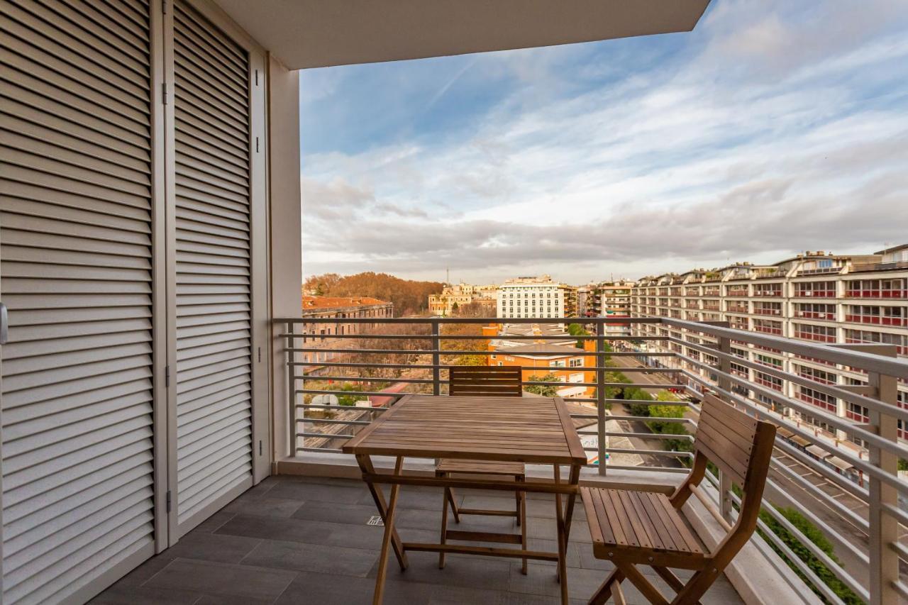 Trastevere Modern Terraced Apt 로마 외부 사진