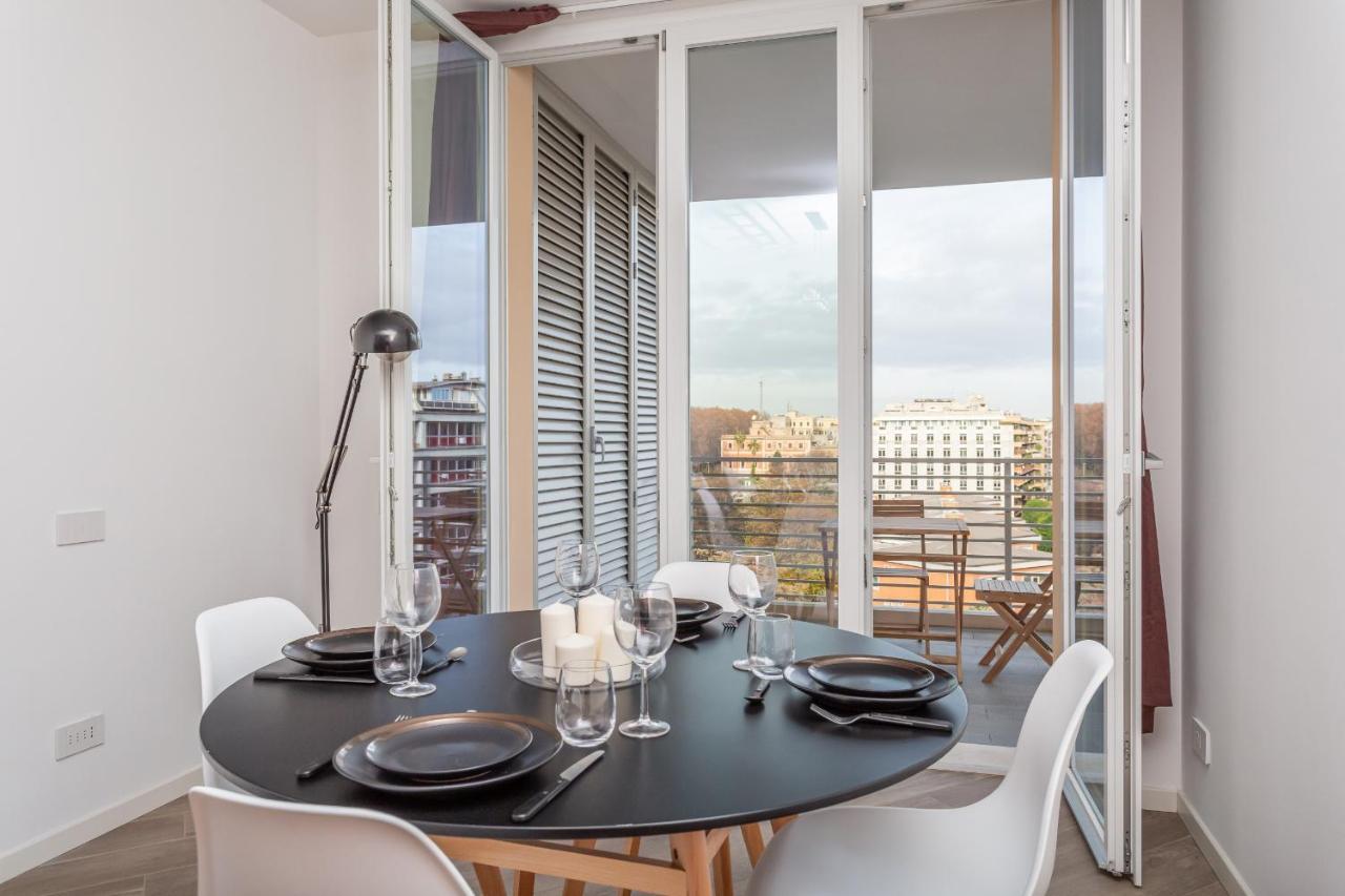 Trastevere Modern Terraced Apt 로마 외부 사진