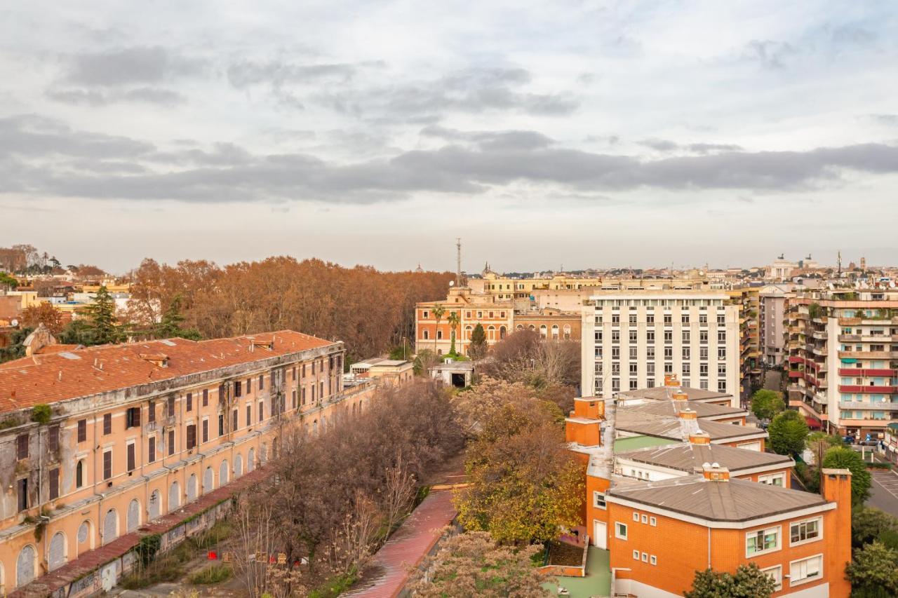 Trastevere Modern Terraced Apt 로마 외부 사진